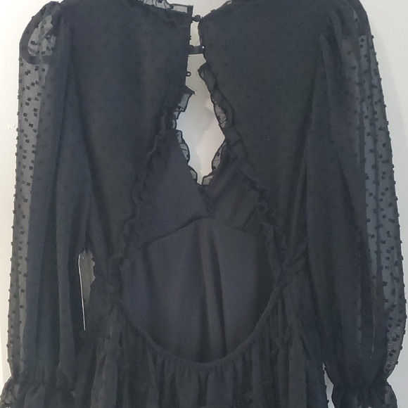 Justify Black Long Sleeve Dress - Picture 4 of 5